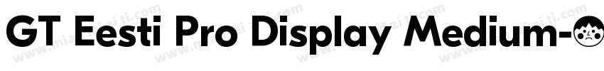 GT Eesti Pro Display Medium字体转换